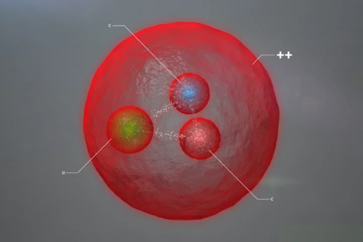 CERN scientists have announced the discovery of a new particle, which contains two heavy "charm" quarks