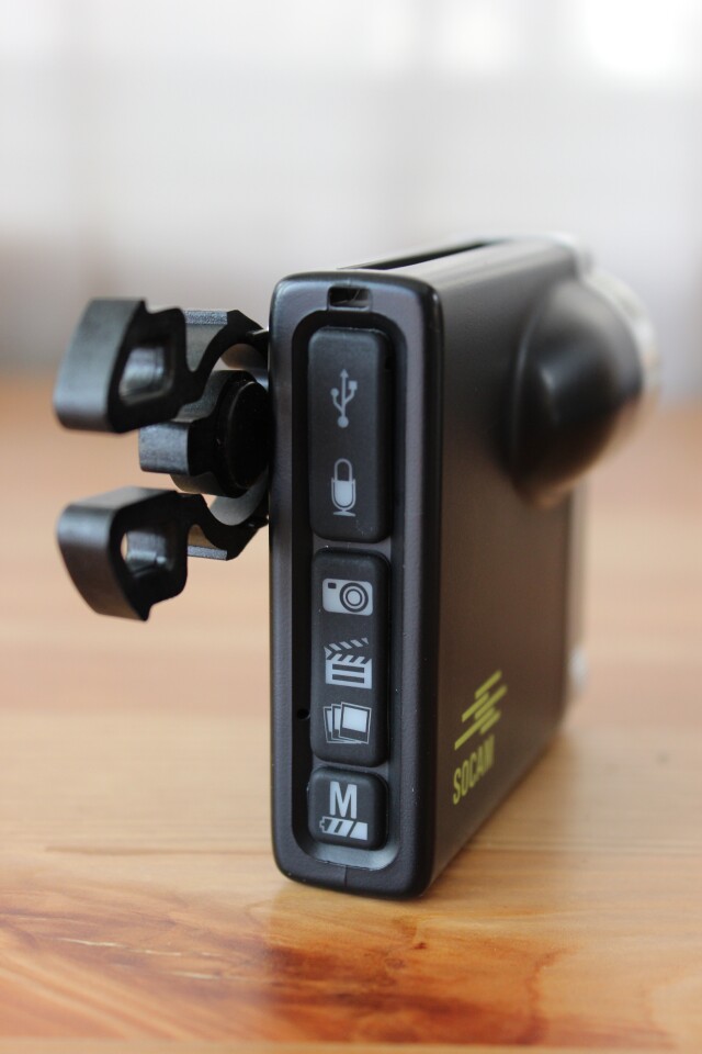 The Socam UltiMate's button controls