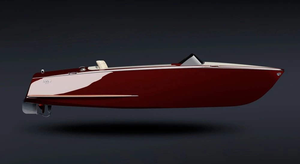 The Lugano is available in burgundy