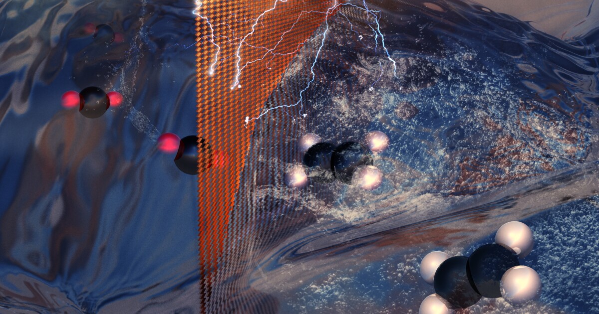 negative" system converts captured CO2 into plastic precursor