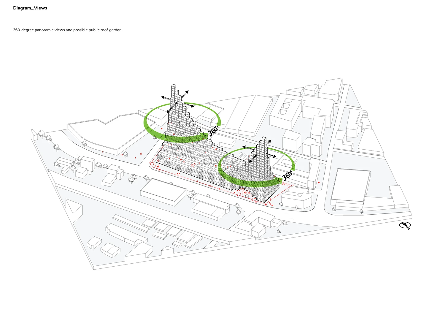 Garden Hill would have a total of 500 residences