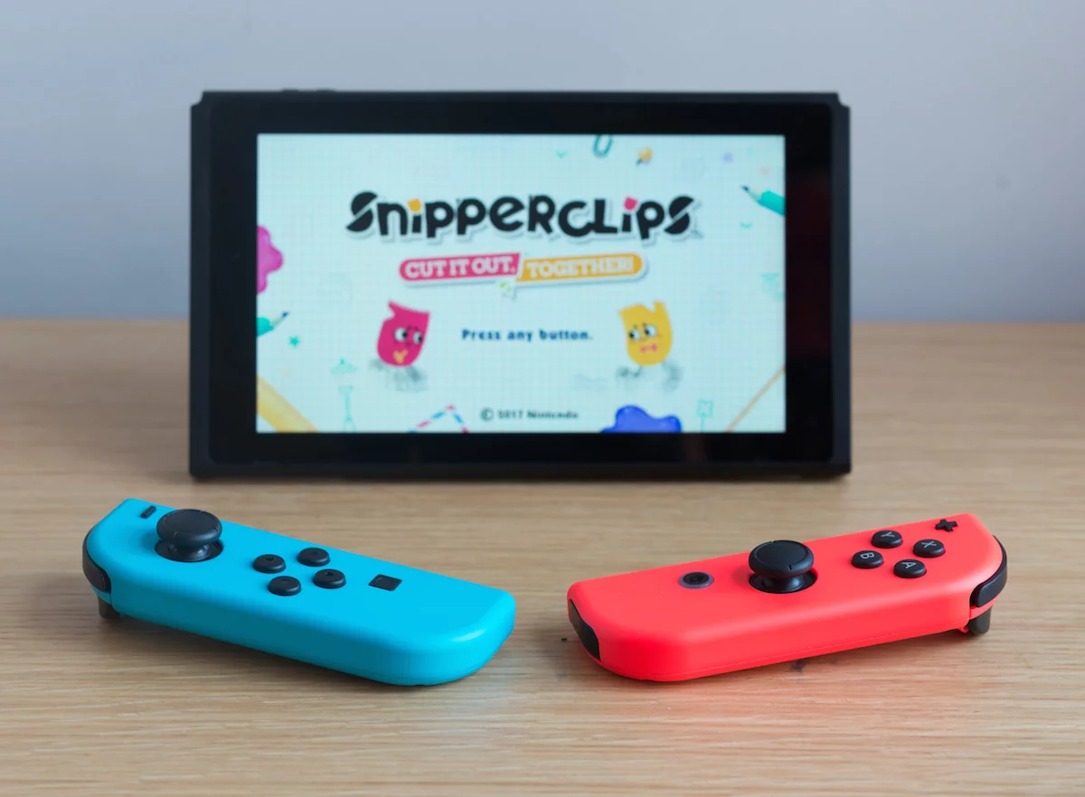 Snipperclips is a charming, ingenious co-op puzzle game