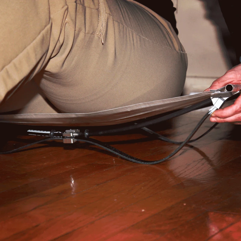 The NYX has four supports and two side rails