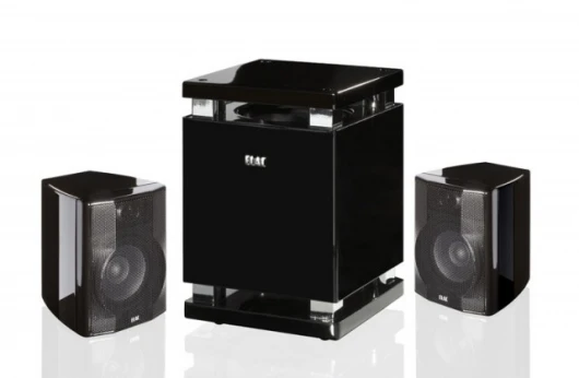 ELAC's pint sized 2.1 desktop speaker system