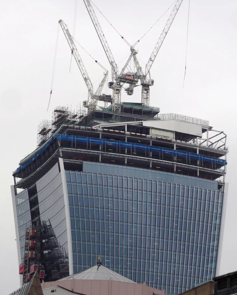 The 20 Fenchurch Street skyscraper, dubbed Walkie-Talkie (Photo: David Holt via Flickr)