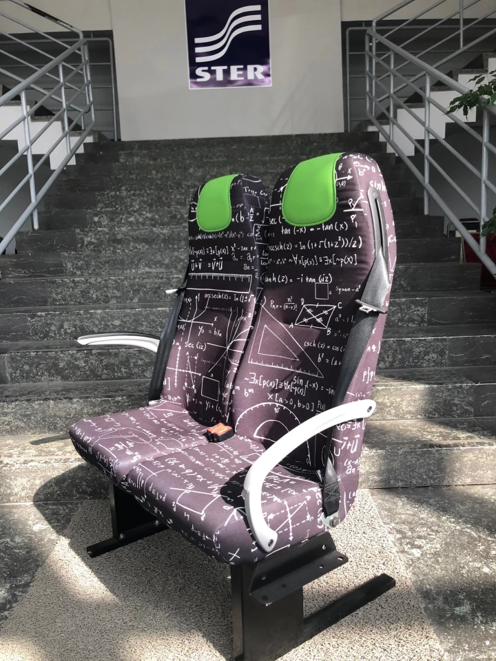 The Torsus Praetorian school bus seats up to 35 children
