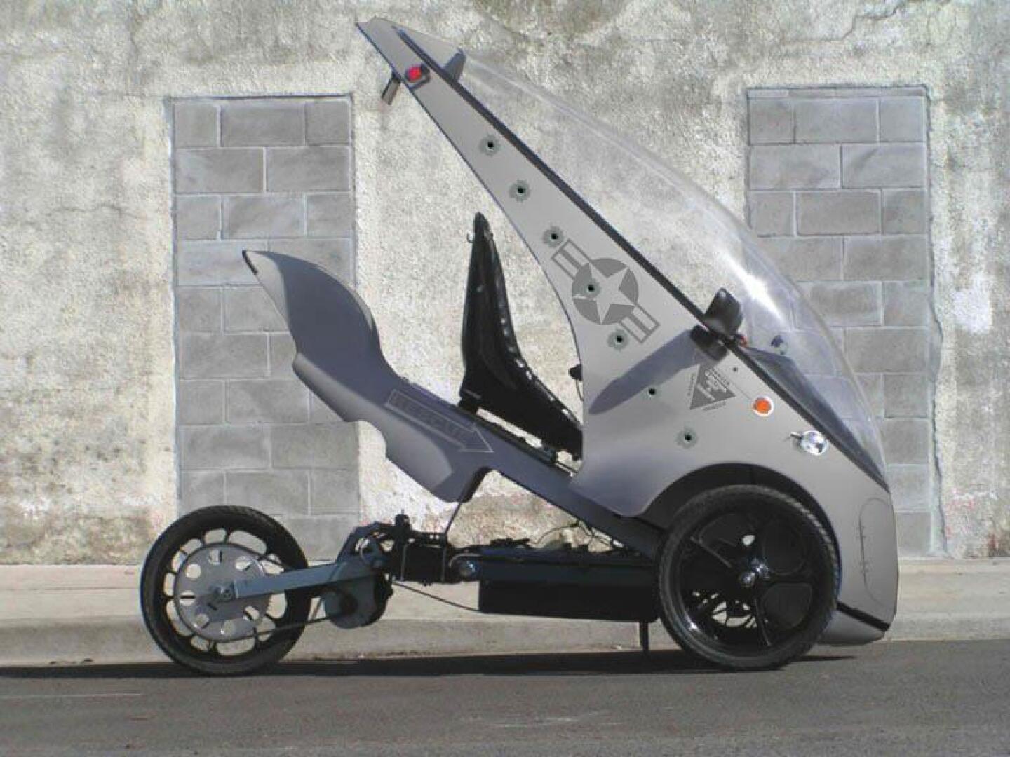 BugE the DIY threewheel electric vehicle