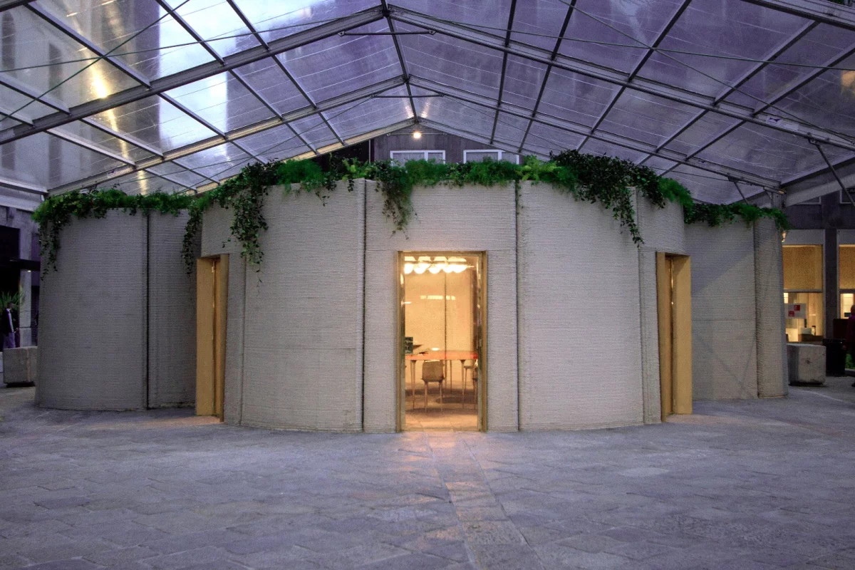 The 3D Housing 05 project at this year's Salone del Mobile design expo