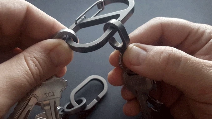 Dubbed Mster Linx, the key carrying device isn’t a dramatic departure from your typical key ring