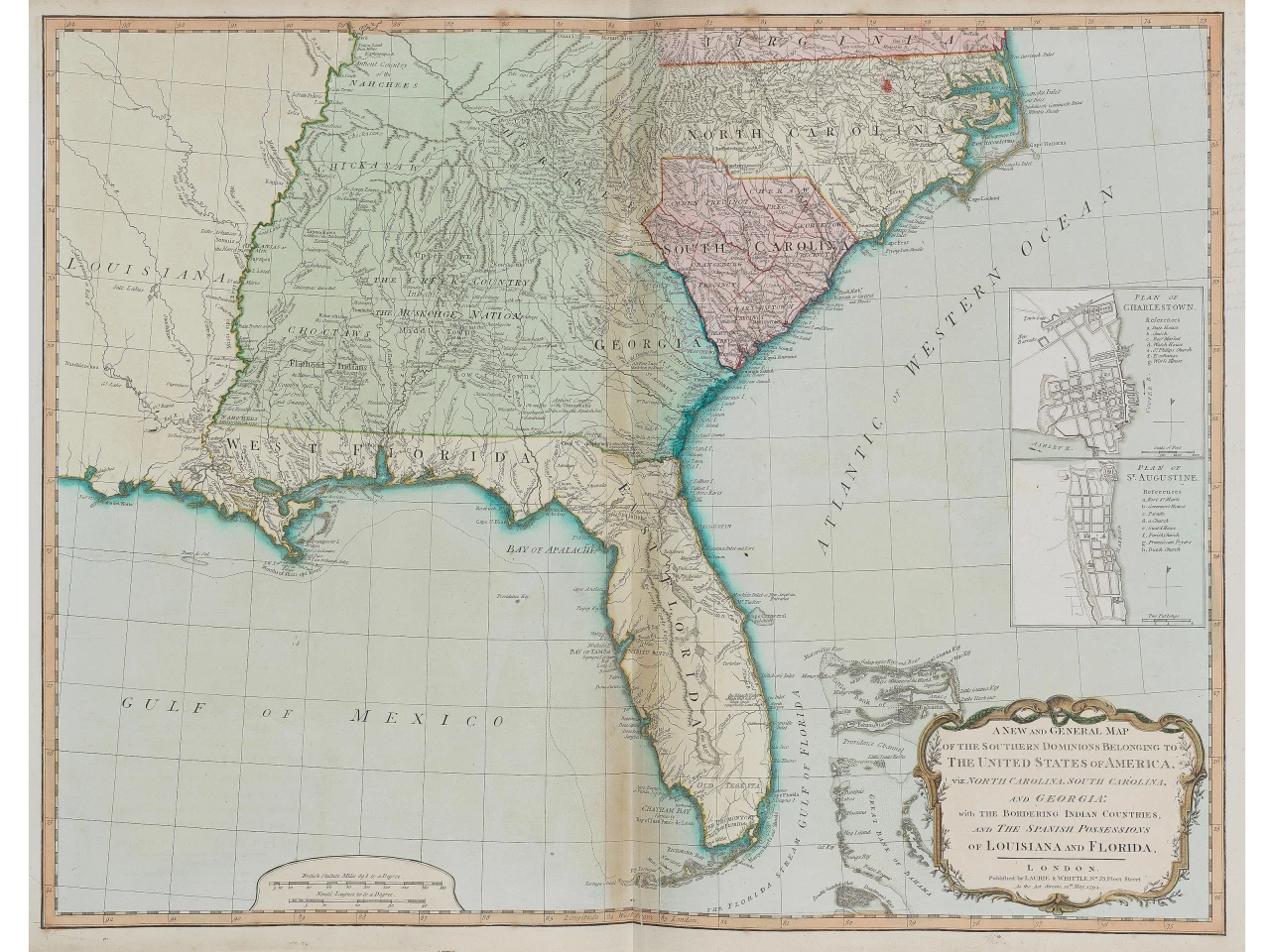A New and Elegant Imperial Sheet Atlas, Comprehending General and Particular Maps of Every Part of the World, Laurie & Whittle, 1797 | Sold for: $15,779 by Bonhams on August 19, 2020