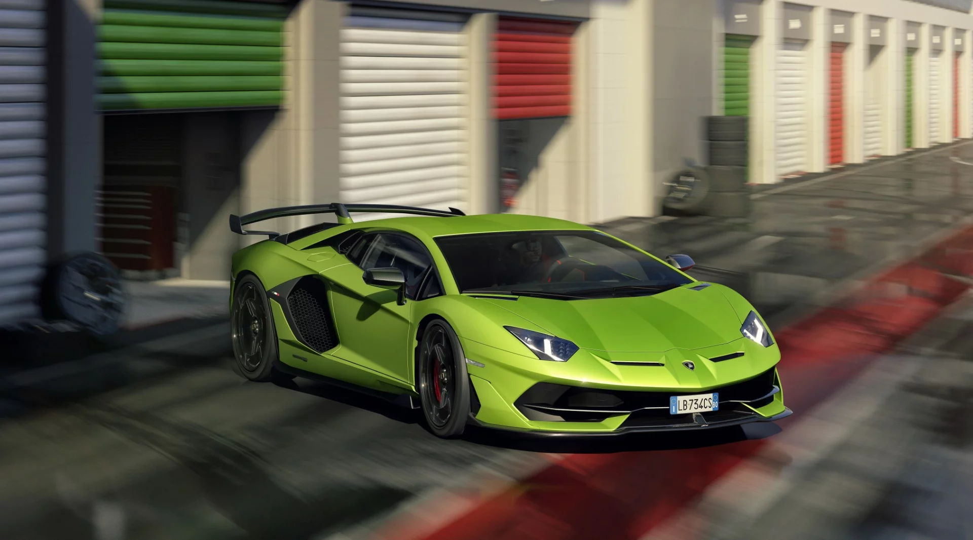 Made for the track, the Lamborghini Aventador SVJ is street-legal as well