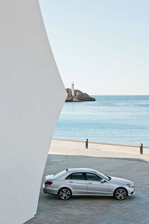 2014 model year Mercedes-Benz E-Class with sports styling trim