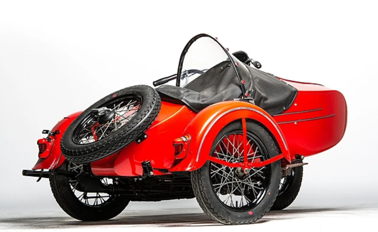 This 1939 Harley-Davidson EL With Sidecar (Lot S43) is estimated to fetch between $65,000 and $95,000