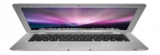 The Apple Air can be purchased with a 64 GB solid state drive