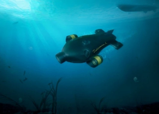 The BAE Systems Talisman L unmanned mini sub will provide underwater security patrols for ports and coastlines