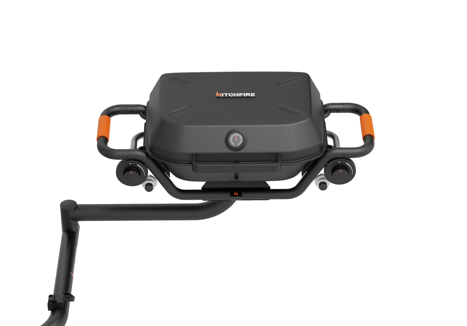 The HitchFire Grill weighs 70 lb, according to its spec list