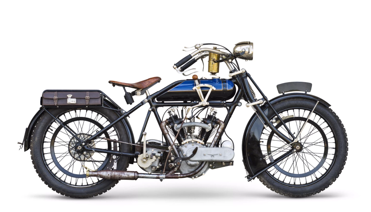 This 1922 Martinsyde 500cc Model C Sports Solo, Lot 215 at Bonhams Autumn Stafford Sale (18-Oct-15) is estimated to sell for between £19,000 and 25,000 ($31,000 and $38,500)