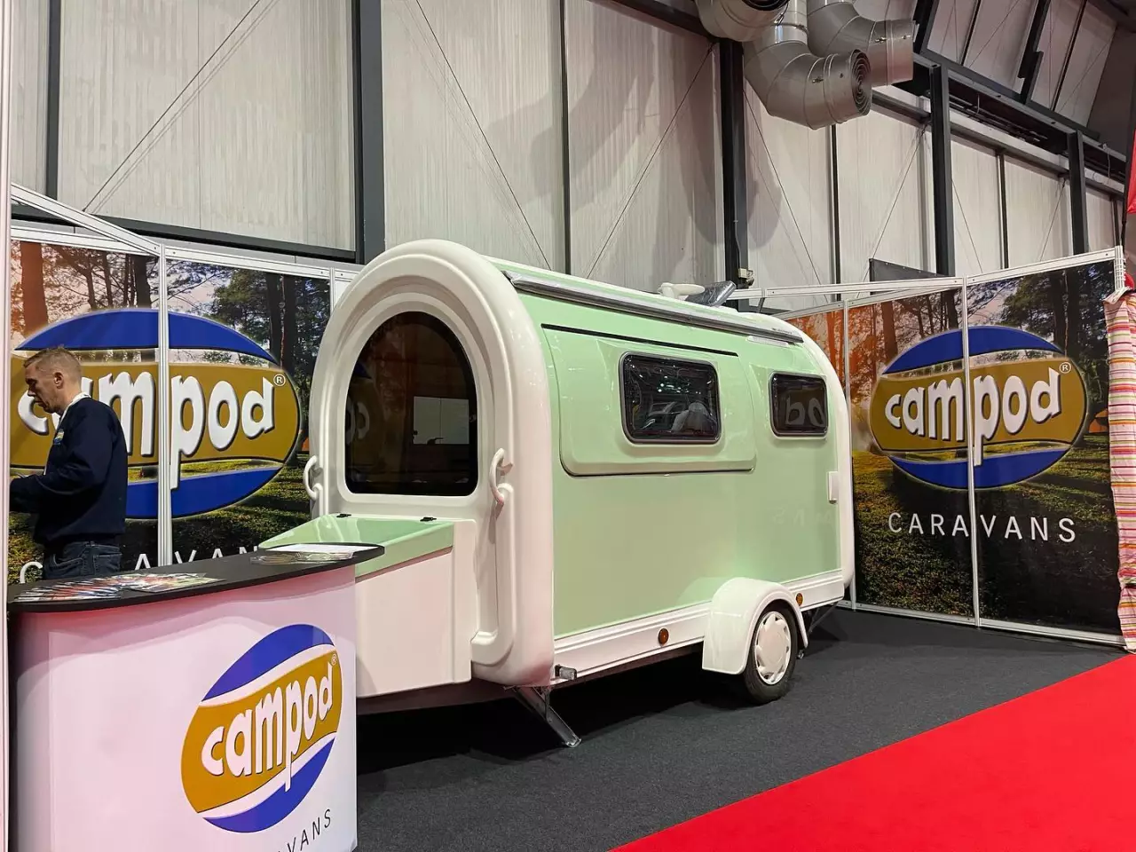Leisure Pods is showing the new Campod at this week's NEC Motorhome & Caravan Show