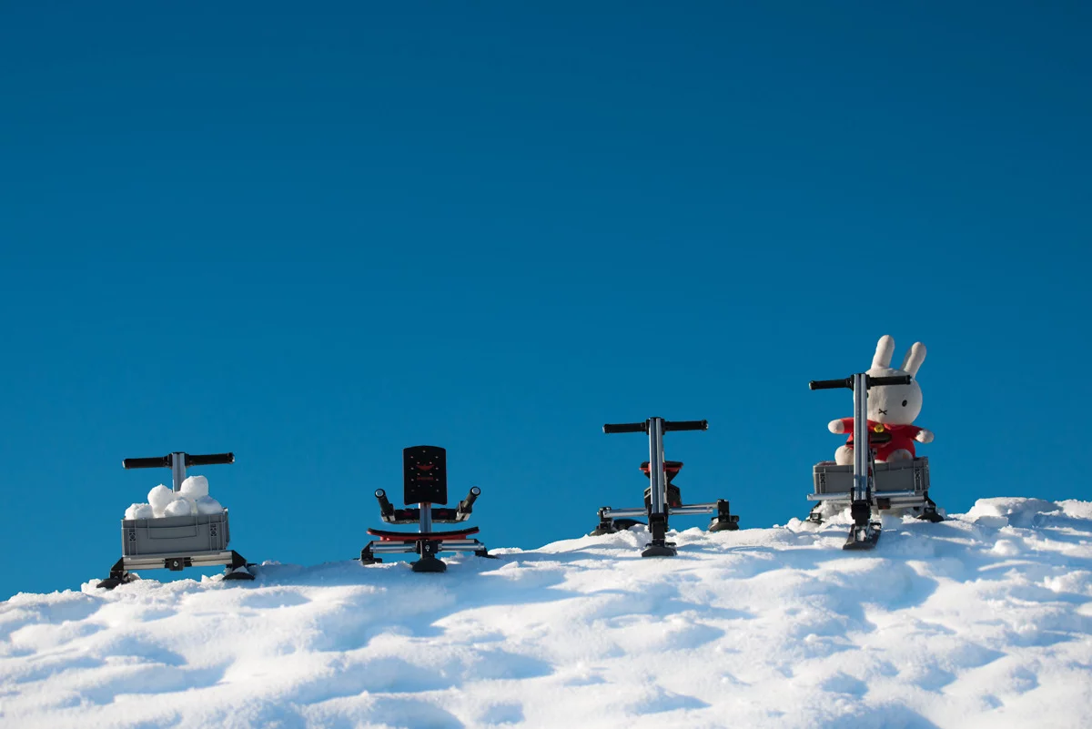 The Junior Snow Kit offers four configurations