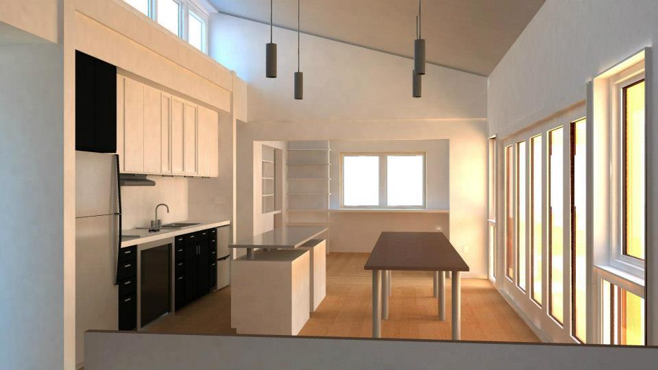 The Solar Decathlon entry is only intended as one possible iteration of the kind of home which the Start.home core could become (Image: Team Stanford)