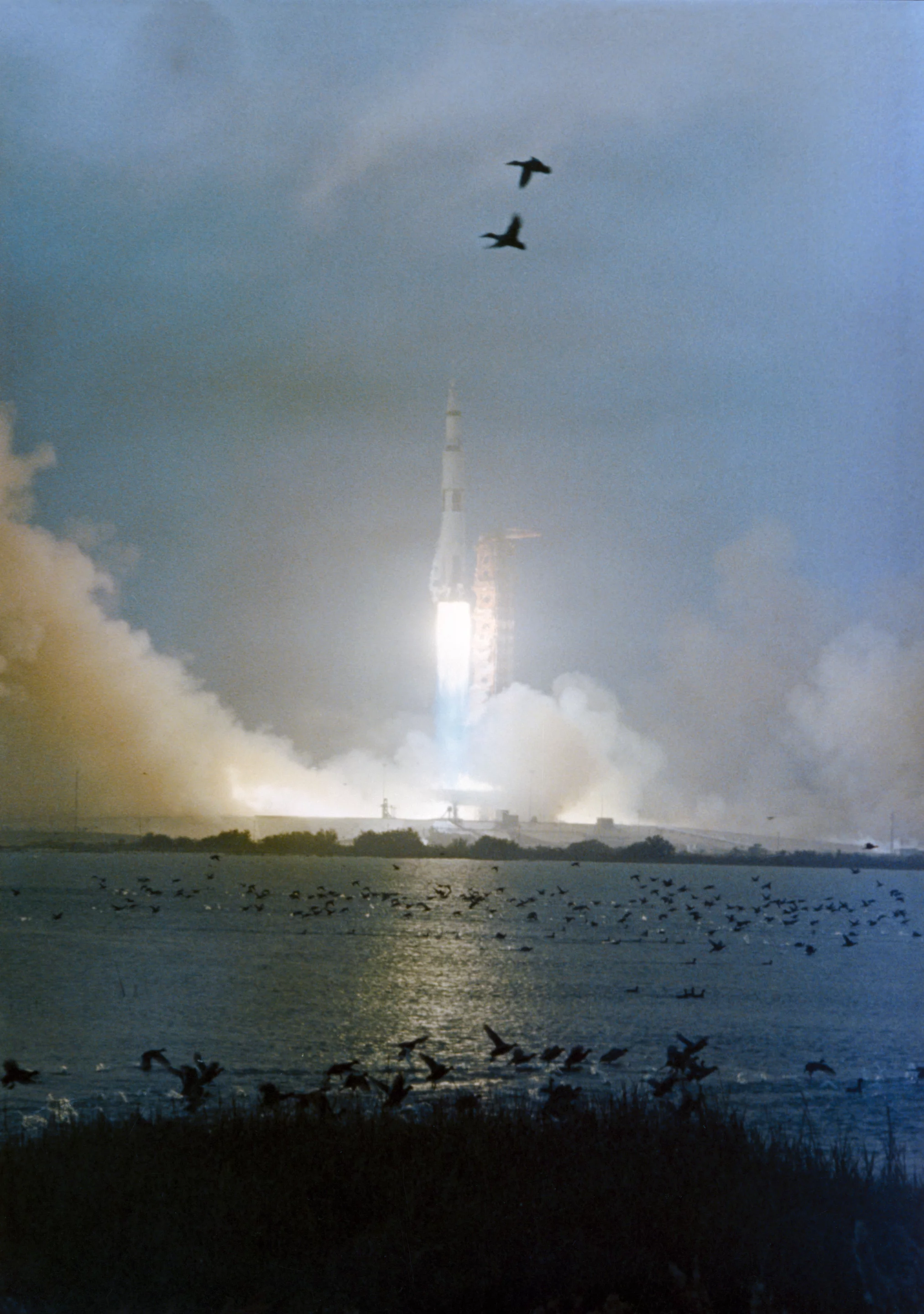 Apollo 12 lifting off