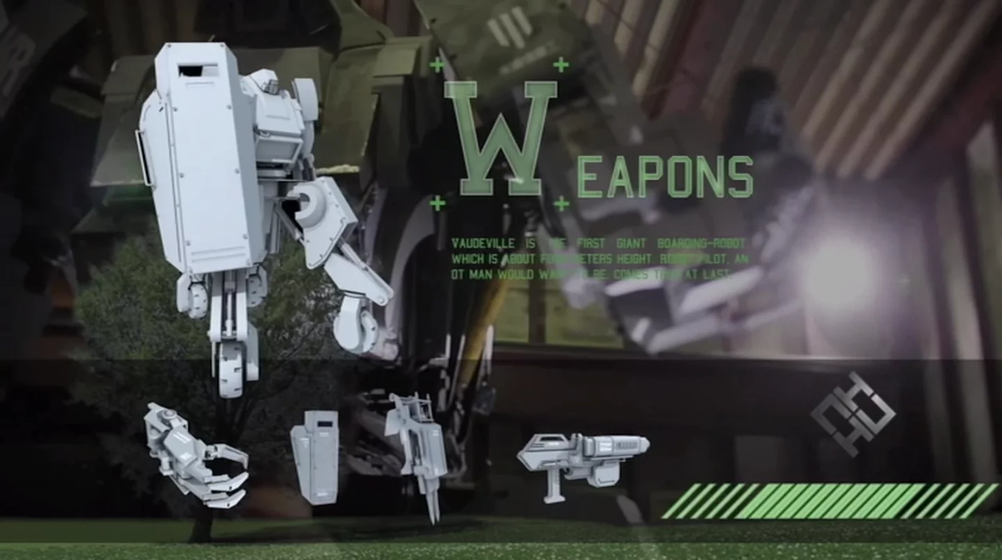 No mecha is complete without a fearsome arsenal of weaponry, and Kuratas does not disappoint