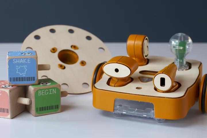 The Kibo robot kit from KinderLab Robotics