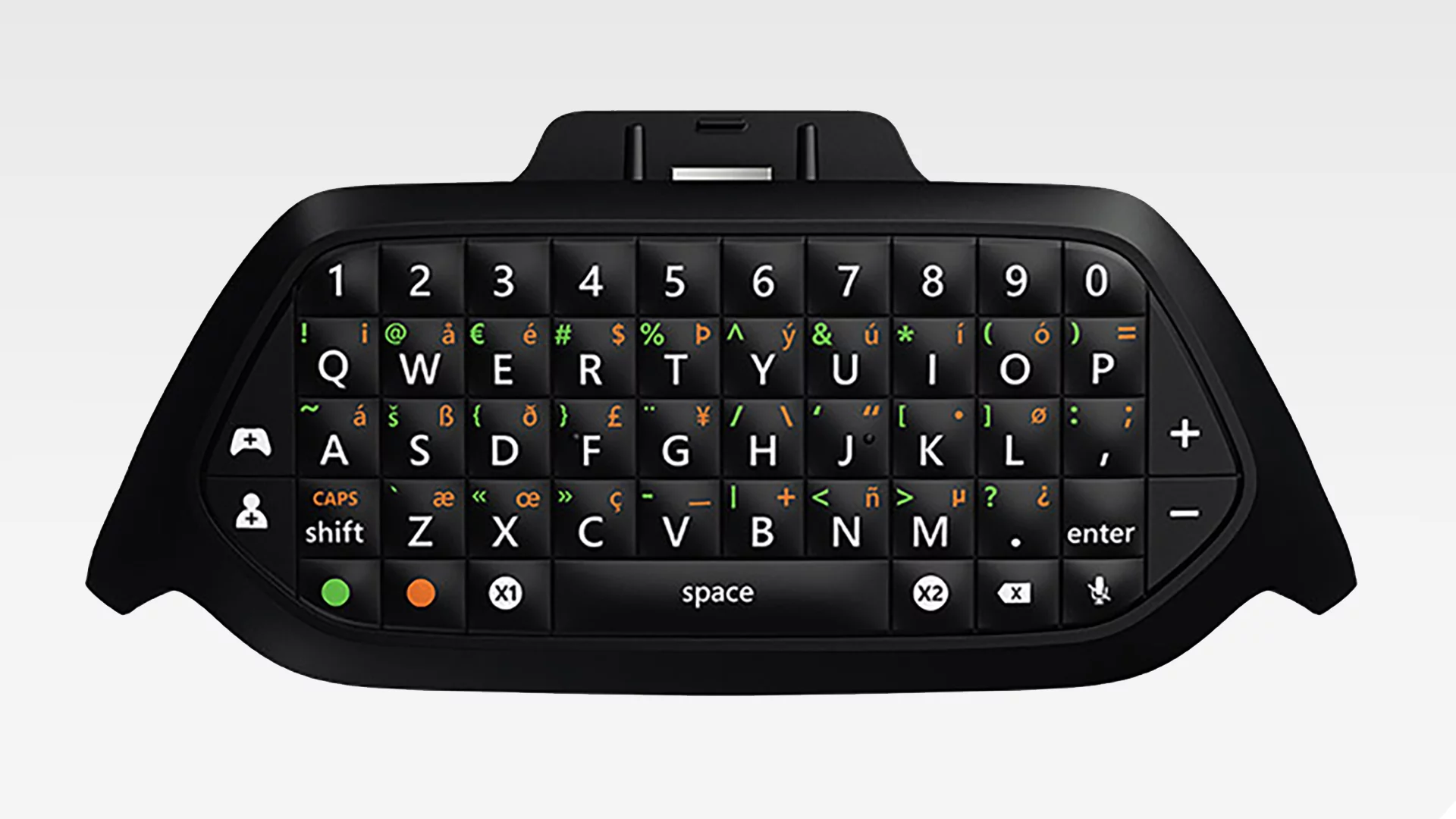 Designed to make it easier to communicate with friends, while providing one-click access to screenshots and game recording, the tiny keyboard clips right into an Xbox One controller