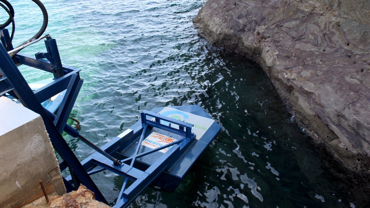 Gibraltar's ammunition jetty wasn't quite the perfect location for the fledgling station, but the team was keen to respect the tranquil environment