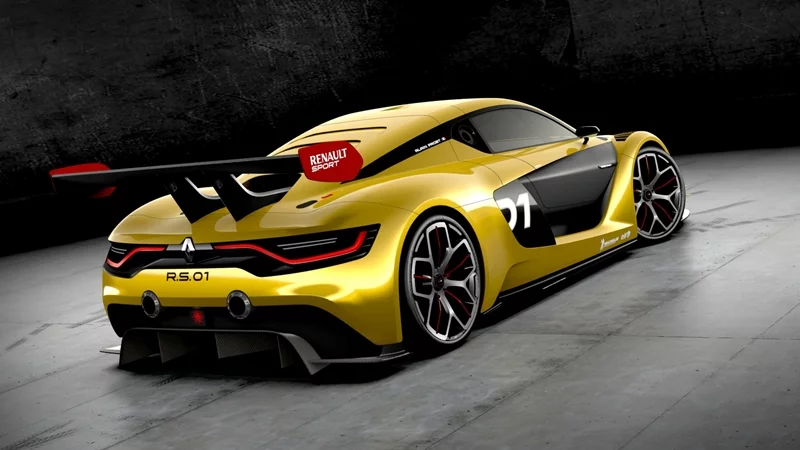 The Renault Sport RS 01 is powered by a Nismo V6 3.8 L (0.8 gal) twin-turbo engine