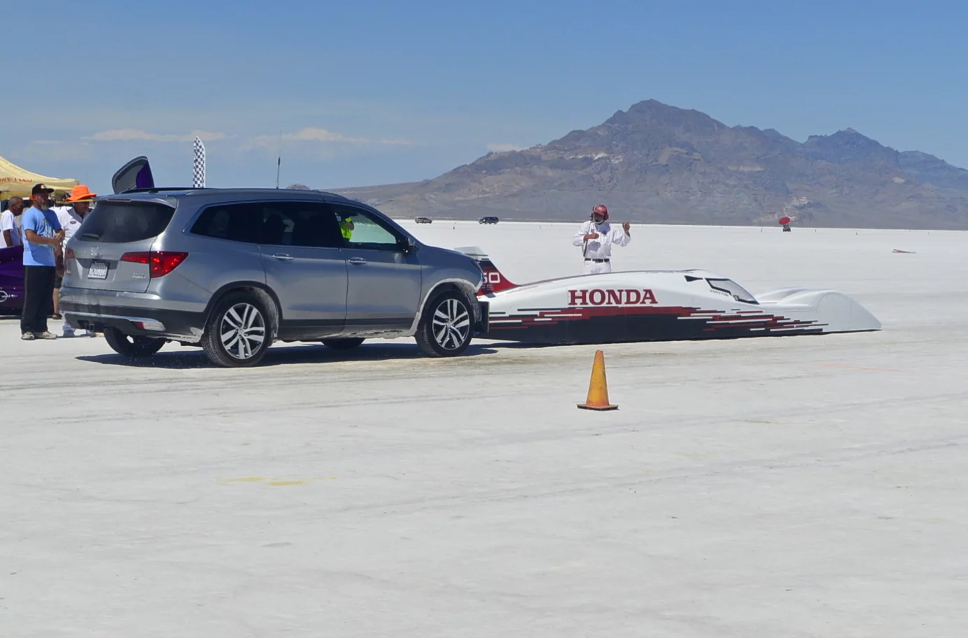 This Speed Week run was definitely not as successful as the record runs Honda made this past week