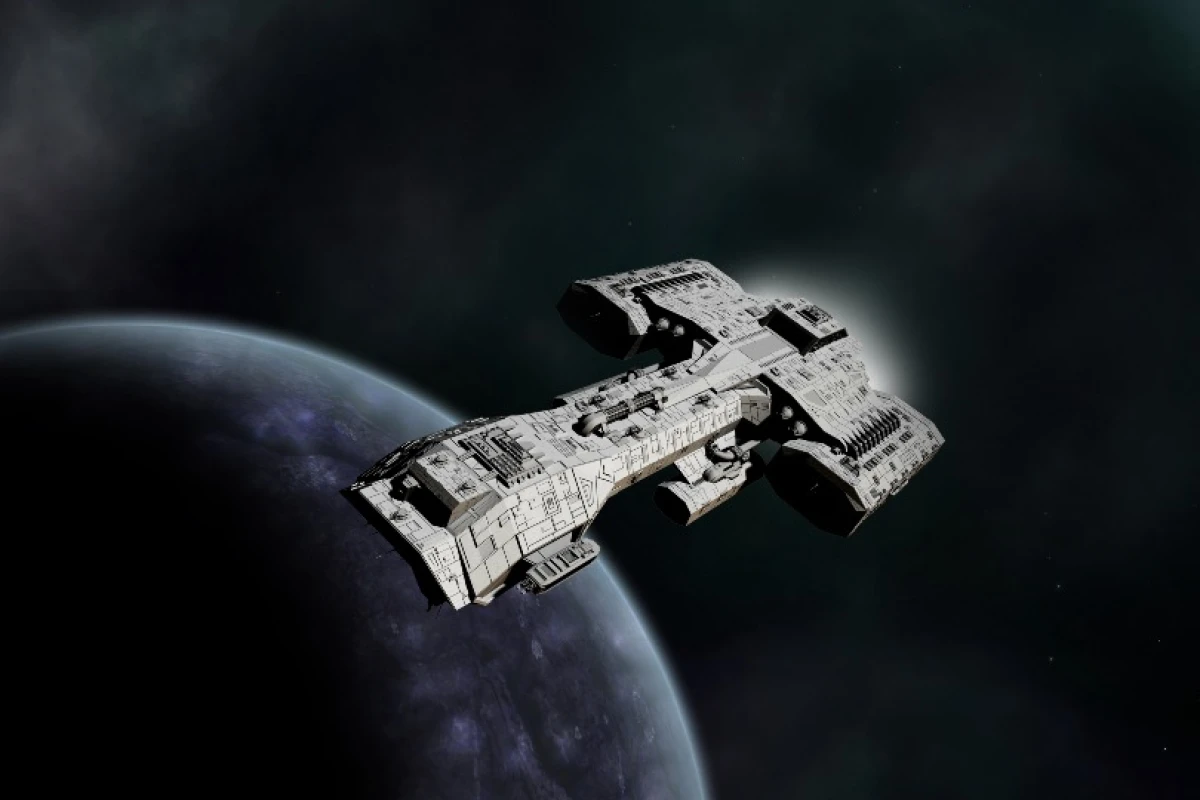 Future space ships could use the new material for protection against orbital debris-caused hull breaches