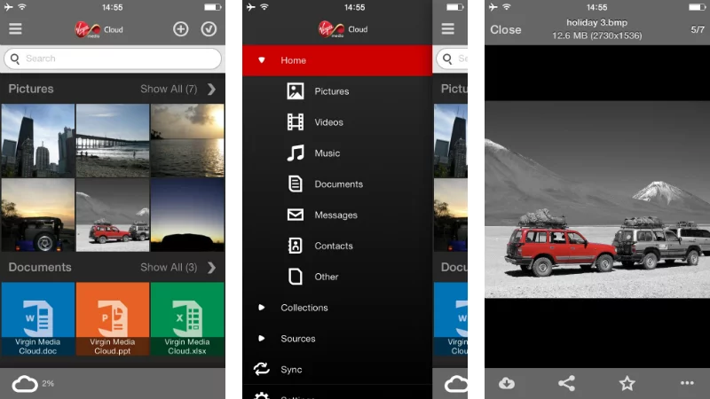Virgin Media has announced a multi-platform cloud storage service