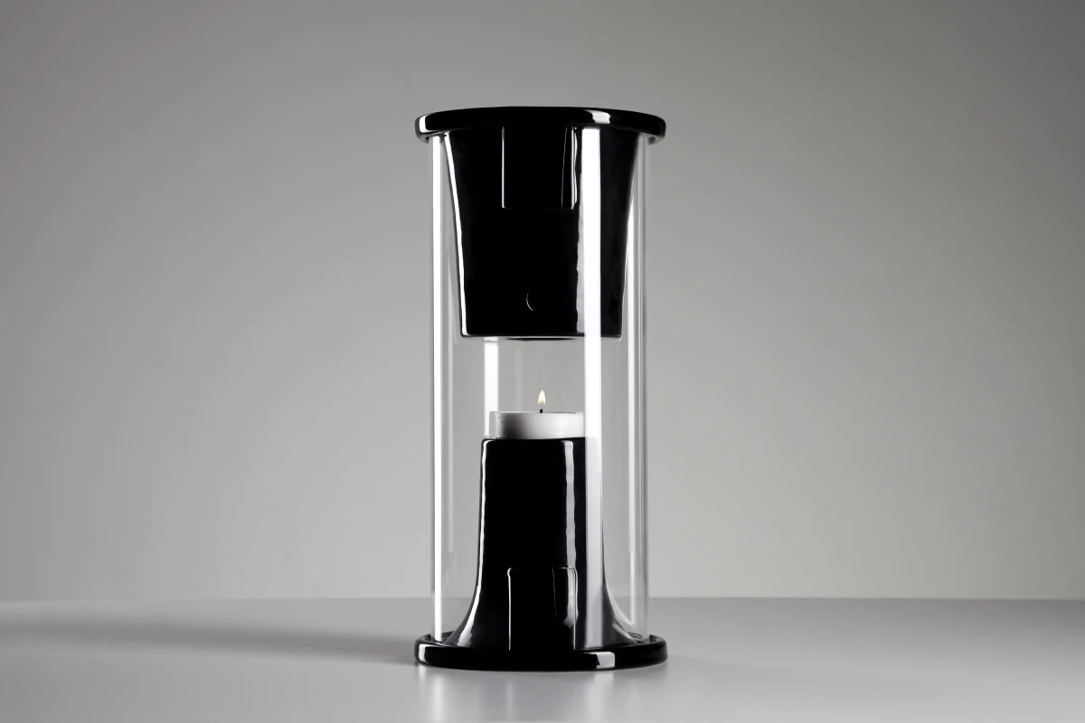 Pelty is a candle-powered wireless Bluetooth speaker