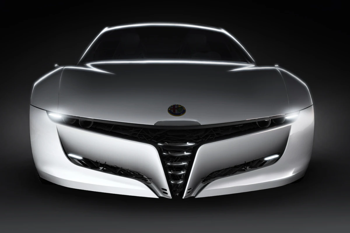 Bertone designed Alfa Romeo Pandion
