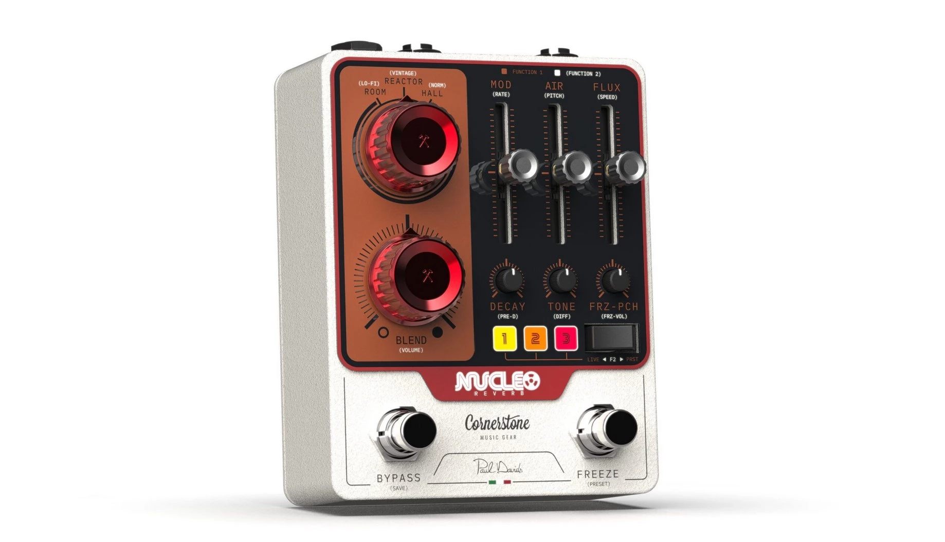 "From granular atmospheres to shimmer reverbs and versatile modulation types, every sound was refined in collaboration with Paul Davids to spark creativity at every step"