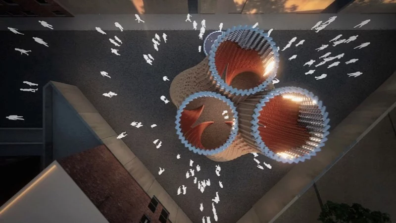 It will be exhibited outside MoMA PS1 in Long Island City