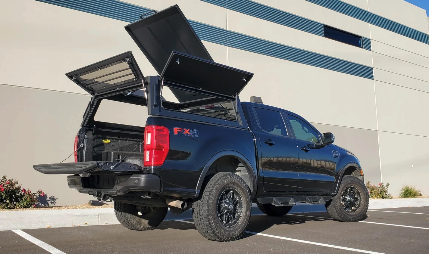 Gaia adds some loading versatility with the addition of the pop-up roof