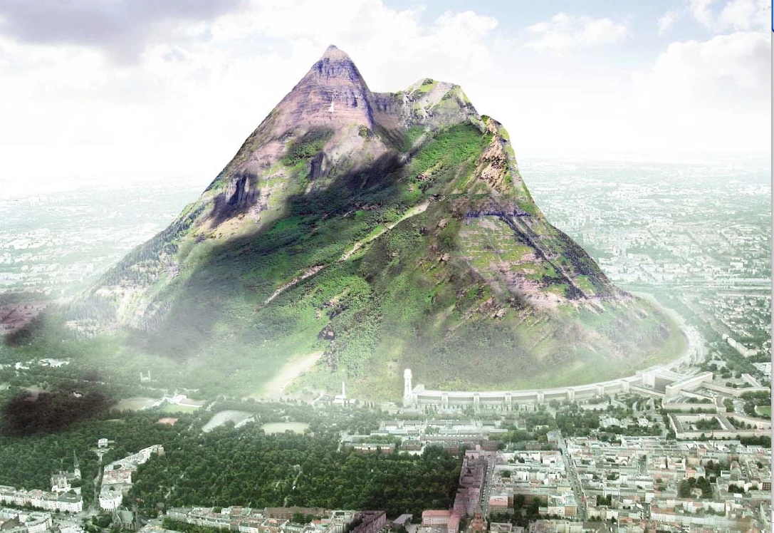 The Berg - a 1km-tall man-made mountain, but is it a hoax or a real opportunity?