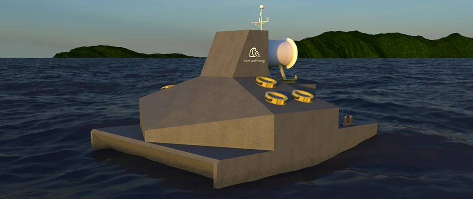 Wave Swell Energy's system will sit off the coast of King Island, between Tasmania and the Australian mainland, and feed electricity into the island's grid