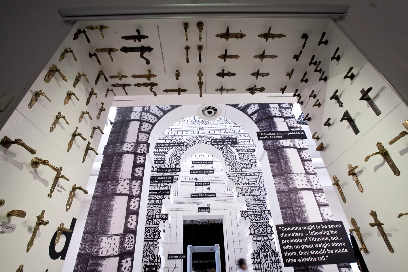 Doorways and handles through the centuries (Image: Francesco Galli, courtesy Biennale di Venezia)