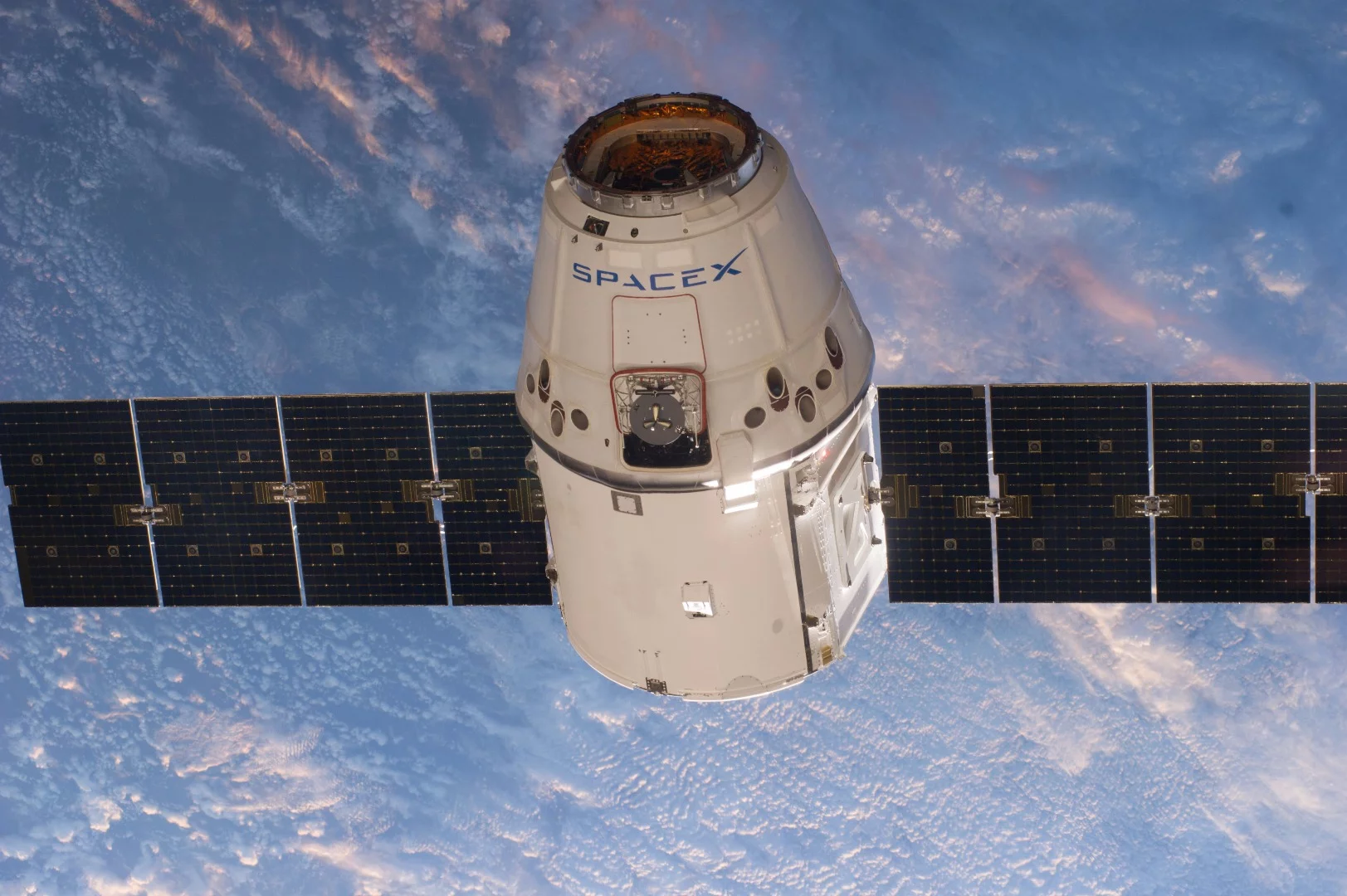 The BEAM will be delivered to the ISS by the SpaceX Dragon cargo ship