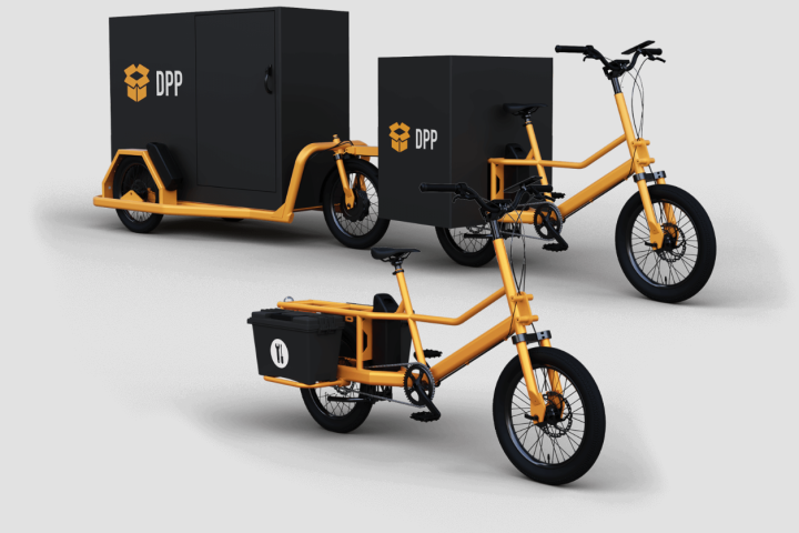 Pelican's eTrain is a modular system that starts with a basic cargo ebike and grows into a double-trailer train