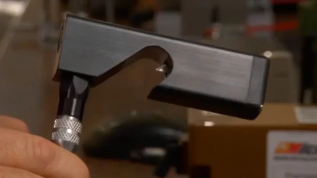 The RAPS features a razor blade to pierce the insulated wire
