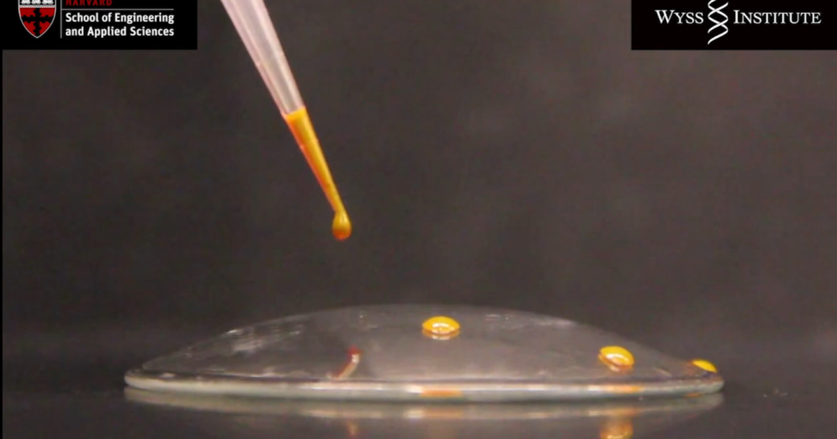 Superslippery SLIPS coating now transparent and more durable