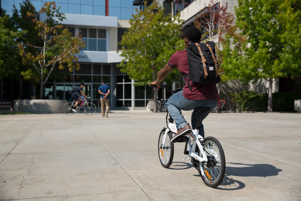 The Air-33 eBike's range varies on the model chosen