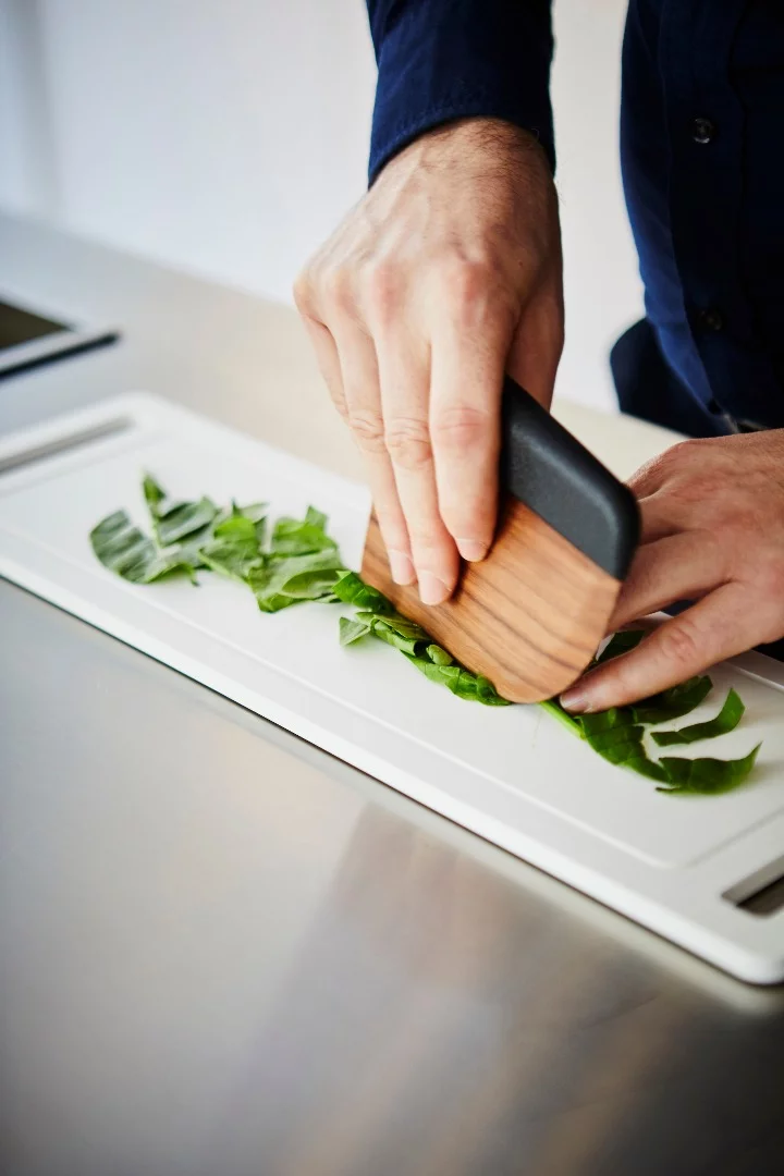 Canadian design house Maison Milan has crafted a wooden knife it claims can carry out preparation duties in style