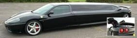 World’s first Ferrari stretch limousine
