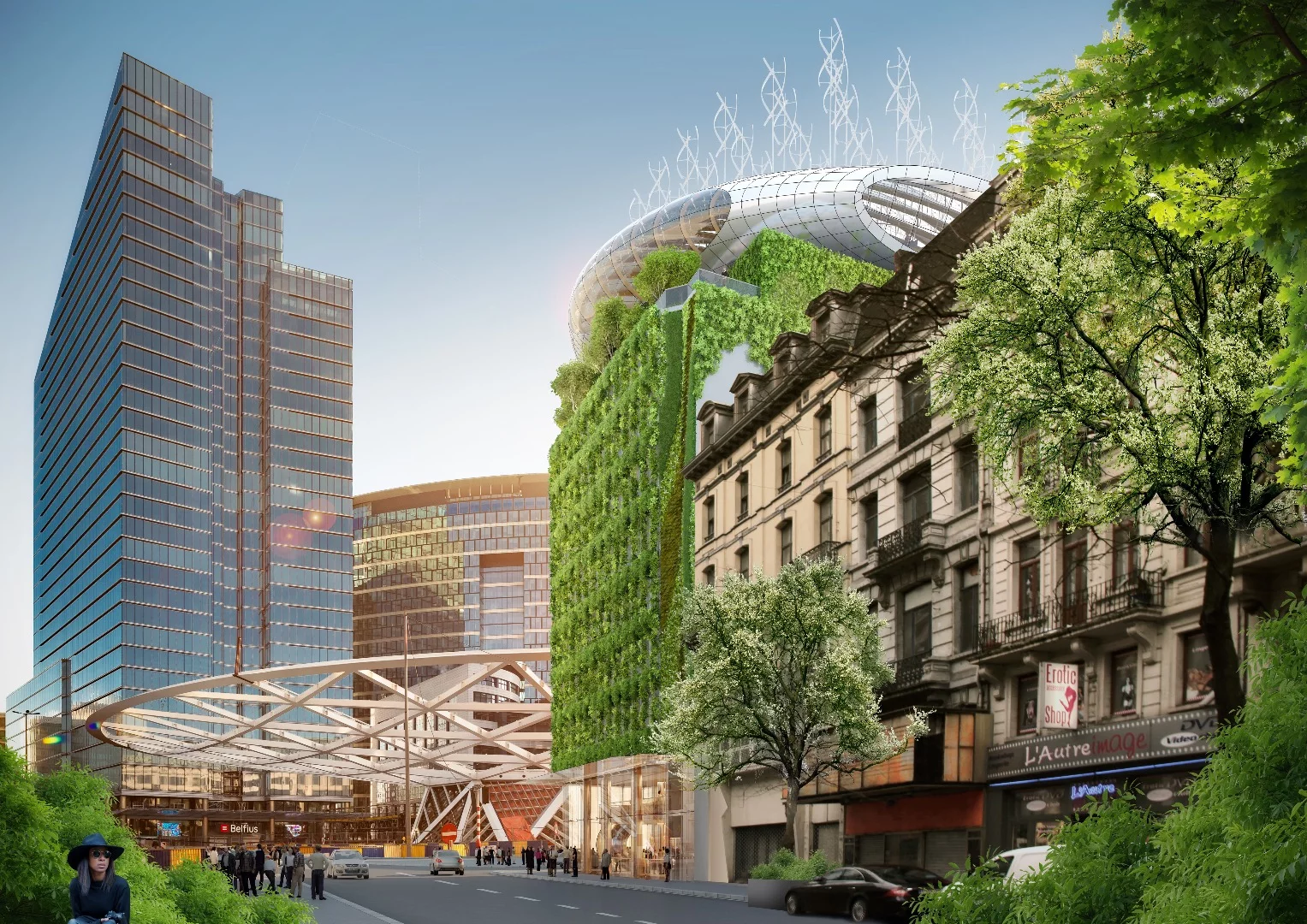 A rooftop structure called the Chrysalis would be added to the top of the building