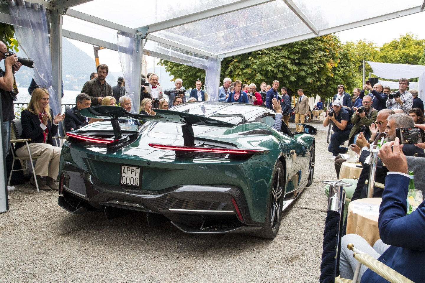 The 2021 Concorso D’Eleganza Design Award For Concept Cars & Prototypes was chosen by public referendum and went to the 2019 Automobili Pininfarina Battista Hyper GT